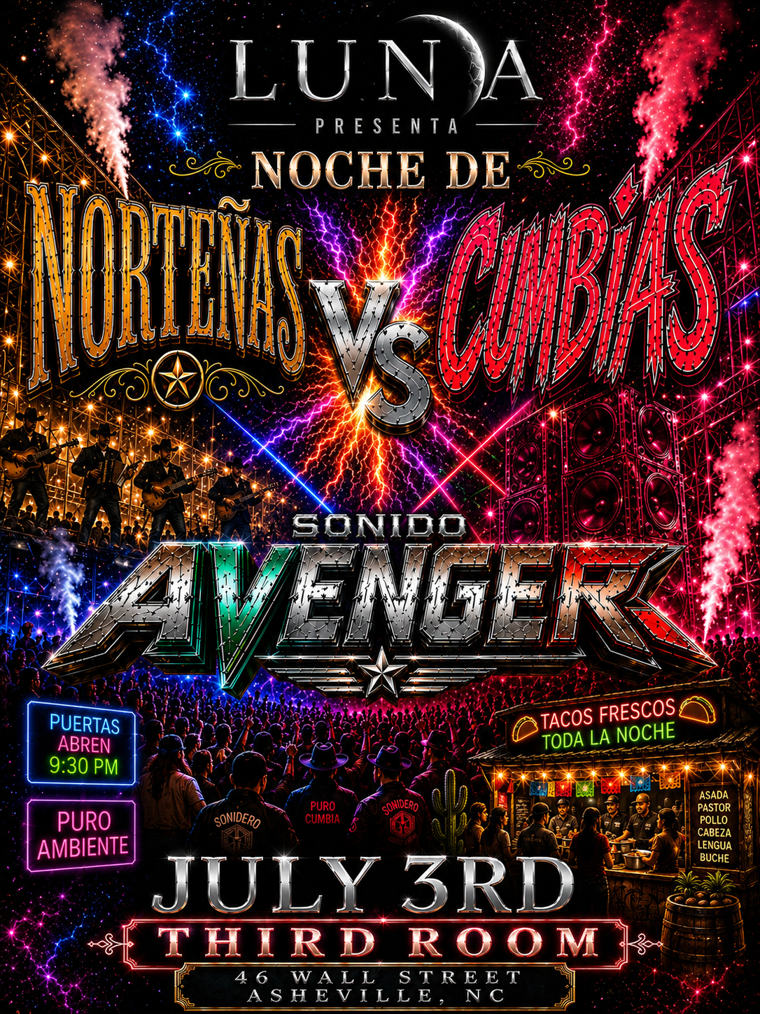 LUNA - Sonido Avenger